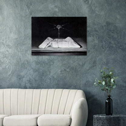 MYSTICAL CARNATION 1951 - Salvador Dali Brushed Aluminum Print - 70x100 cm / 28x40 inches | Salvador Dali Aluminum Print | Salvador Dali Prints