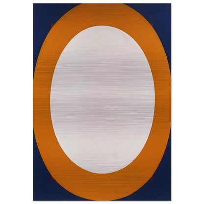 Mao - Al Held Brushed Aluminum Print - 70x100 cm / 28x40 inches | Al Held Aluminum Print | Al Held Prints