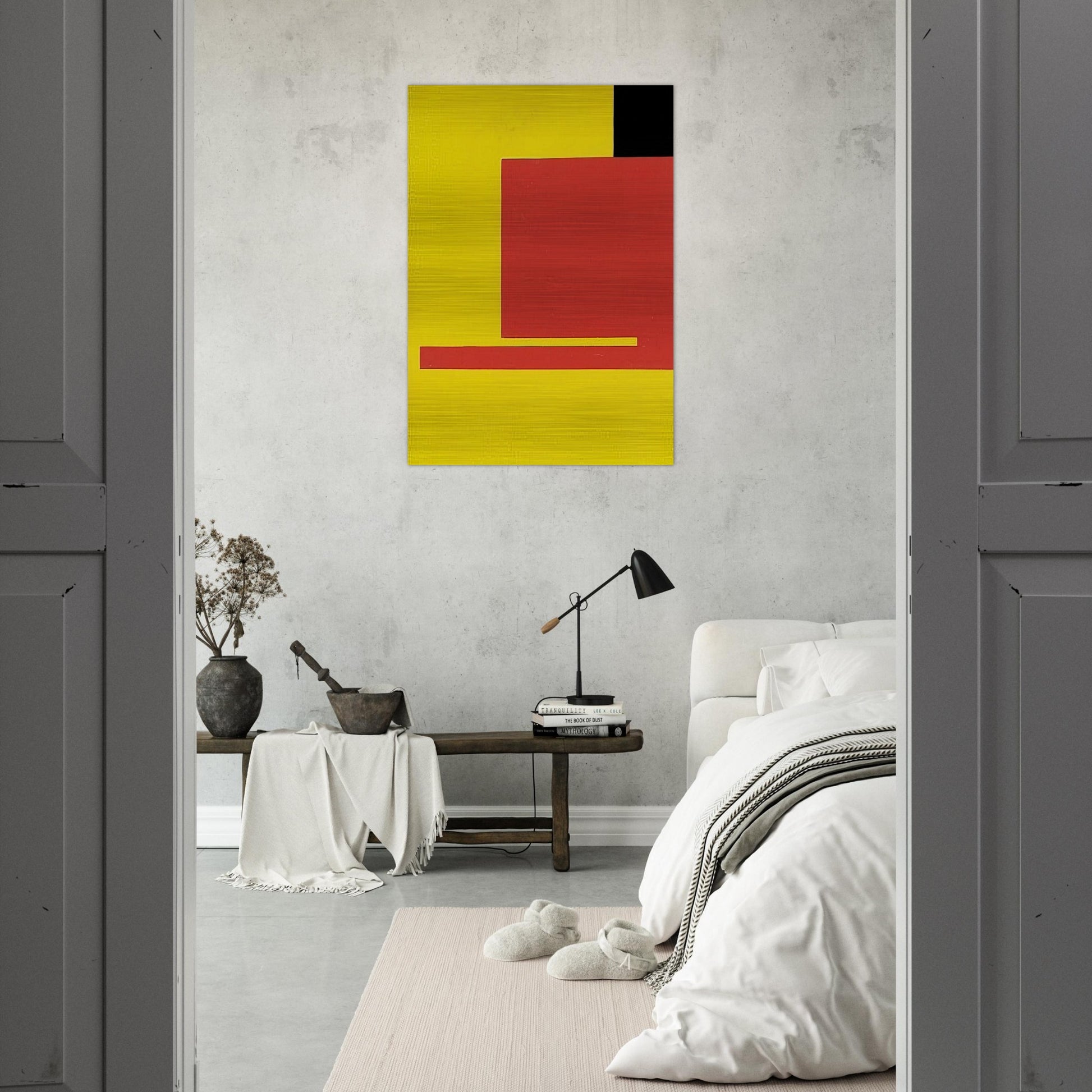 Negativo-Positivo - 1953 - Bruno Munari Brushed Aluminum Print - 70x100 cm / 28x40 inches | Bruno Munari Aluminum Print | Bruno Munari Prints
