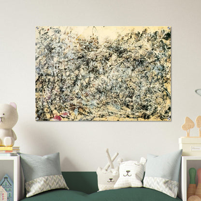 NO 1 1948 - Jackson Pollock Acrylic Print - 70x100 cm / 28x40″ inches