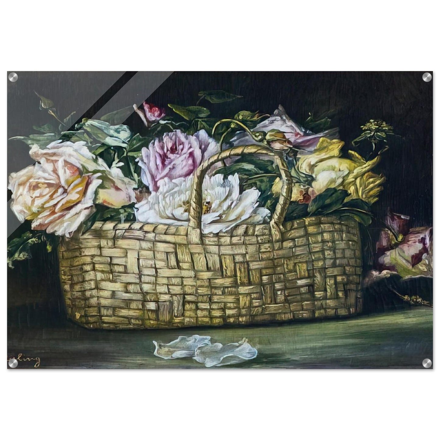 NOT IDENTIFIED 1 - Moise Kisling Acrylic Print - 70x100 cm / 28x40″ inches