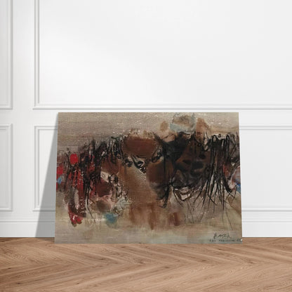 UNTITLED 1964 1 - Chu teh Chun Brushed Aluminum Print - 70x100 cm / 28x40 inches | Chu teh Chun Aluminum Print | Chu teh Chun Prints