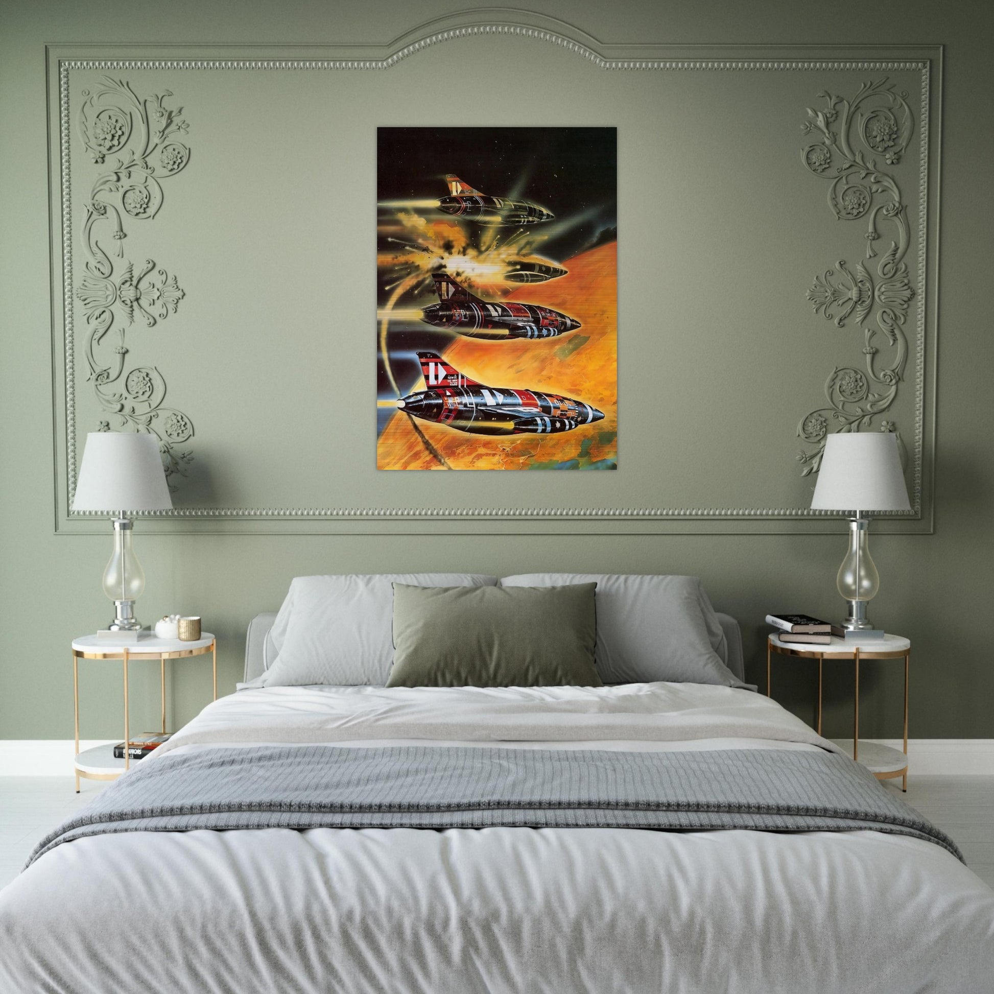 Chris Foss - Chris Foss Brushed Aluminum Print - 70x100 cm / 28x40 inches | Chris Foss Aluminum Print | Chris Foss Prints