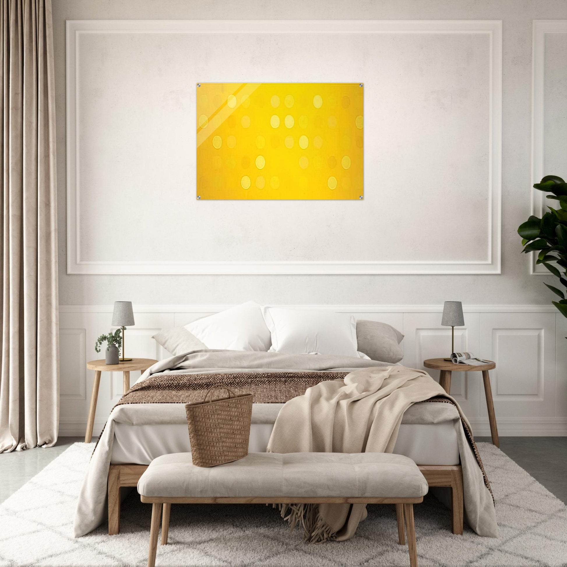 Grid Twenty-Eight - 1970 - Thomas Downing Acrylic Print - 70x100 cm / 28x40″ inches