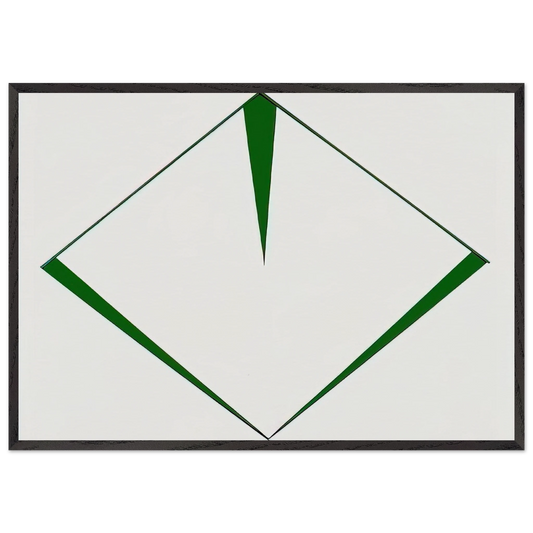 Irlanda - 1952 - Carmen Herrera 70x100 cm / 28x40 inches Framed Art Print – Black Wooden Frame
