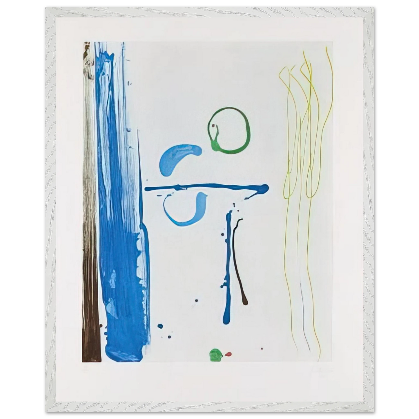 Helen Frankenthaler - Sunshine After Rain - 1987 Wall art - A1 (59.4 x 84.1  cm) - Fine Art Poster-canvas - -