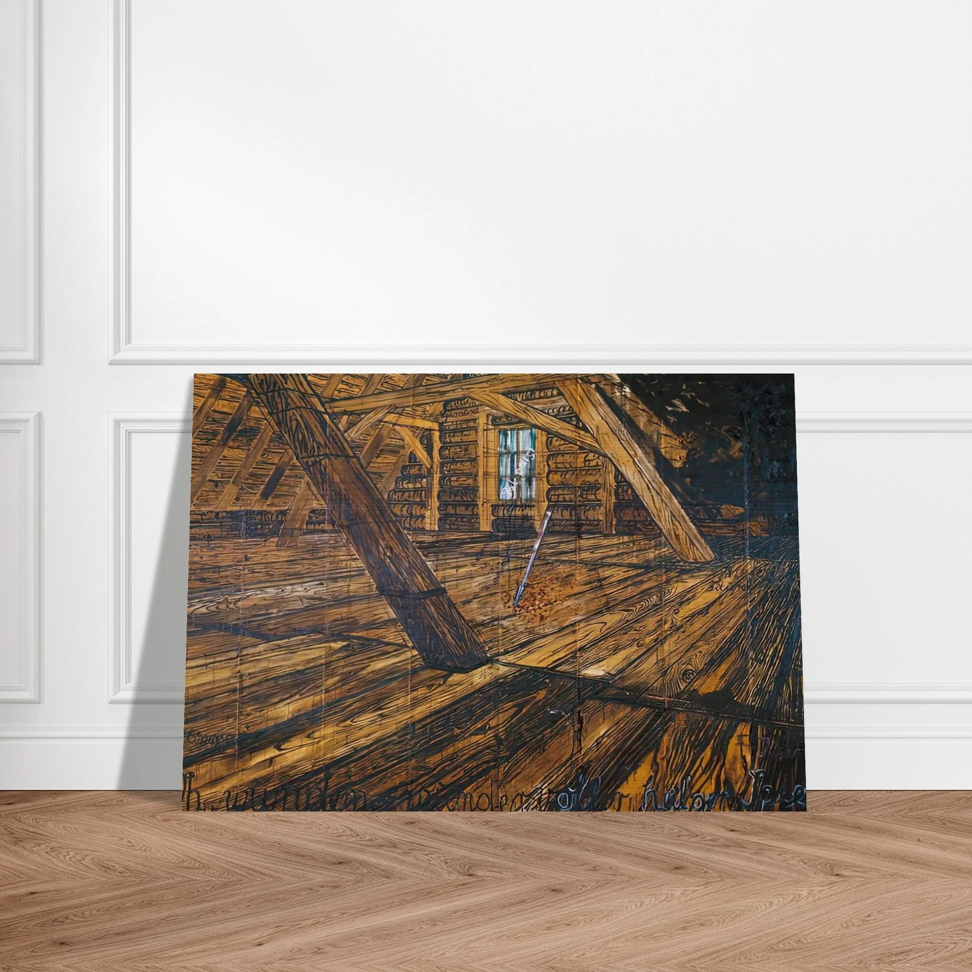 PARSIFAL III 1973 - Anselm Kiefer Brushed Aluminum Print - 70x100 cm / 28x40 inches | Anselm Kiefer Aluminum Print | Anselm Kiefer Prints