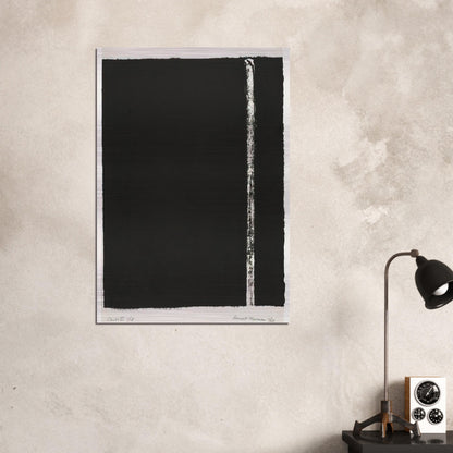 Canto VI - Barnett Newman Brushed Aluminum Print - 70x100 cm / 28x40 inches | Barnett Newman Aluminum Print | Barnett Newman Prints