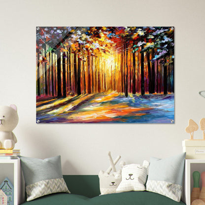 Leonid Afremov - Leonid Afremov Acrylic Print - 70x100 cm / 28x40″ inches