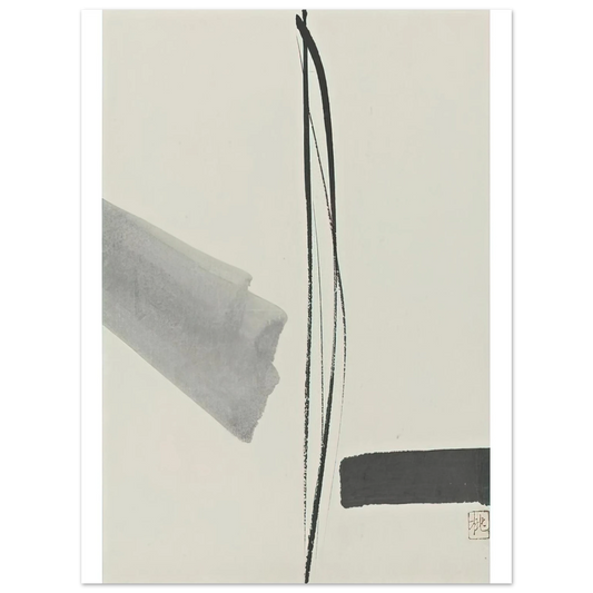 Toko Shinoda - Untitled - Abstract Expressionism  75x100 cm / 30x40inches Fine Art Poster