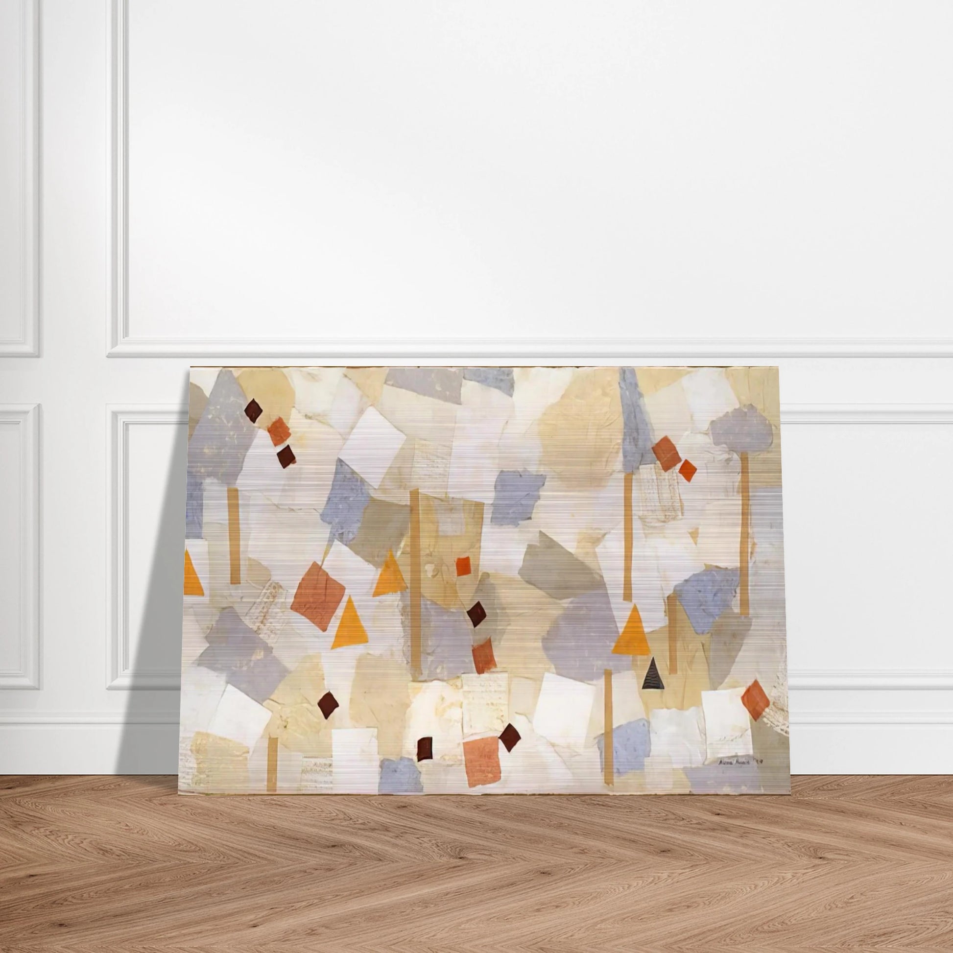 Number 547 - 1954 - Anne Ryan Brushed Aluminum Print - 70x100 cm / 28x40 inches | Anne Ryan Aluminum Print | Anne Ryan Prints