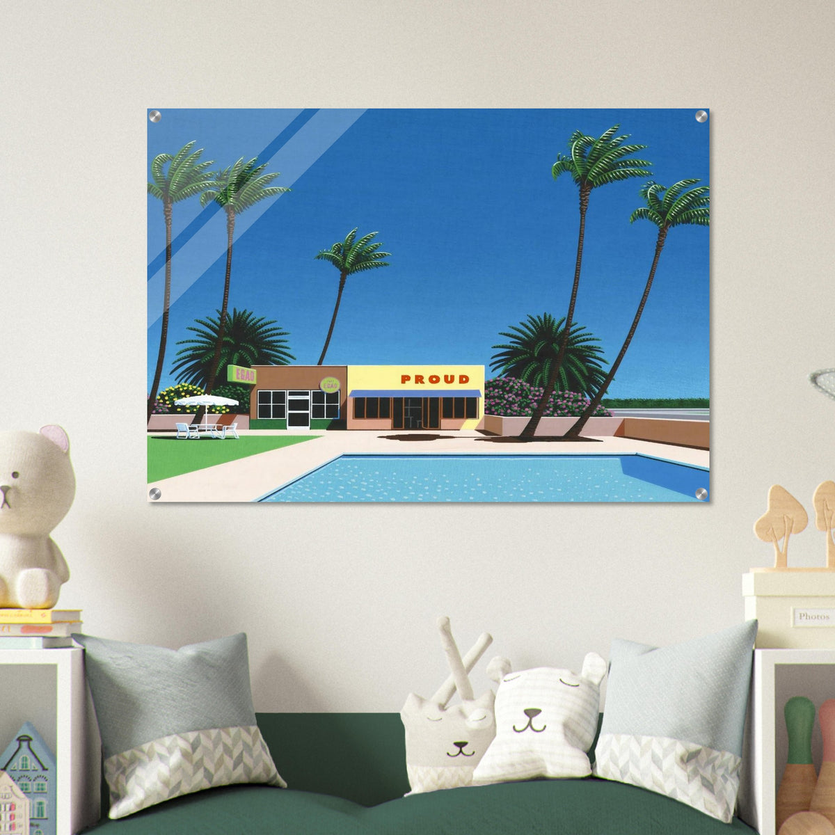 Proud Funk - Hiroshi Nagai Acrylic Print - 70x100 cm / 28x40″ inches