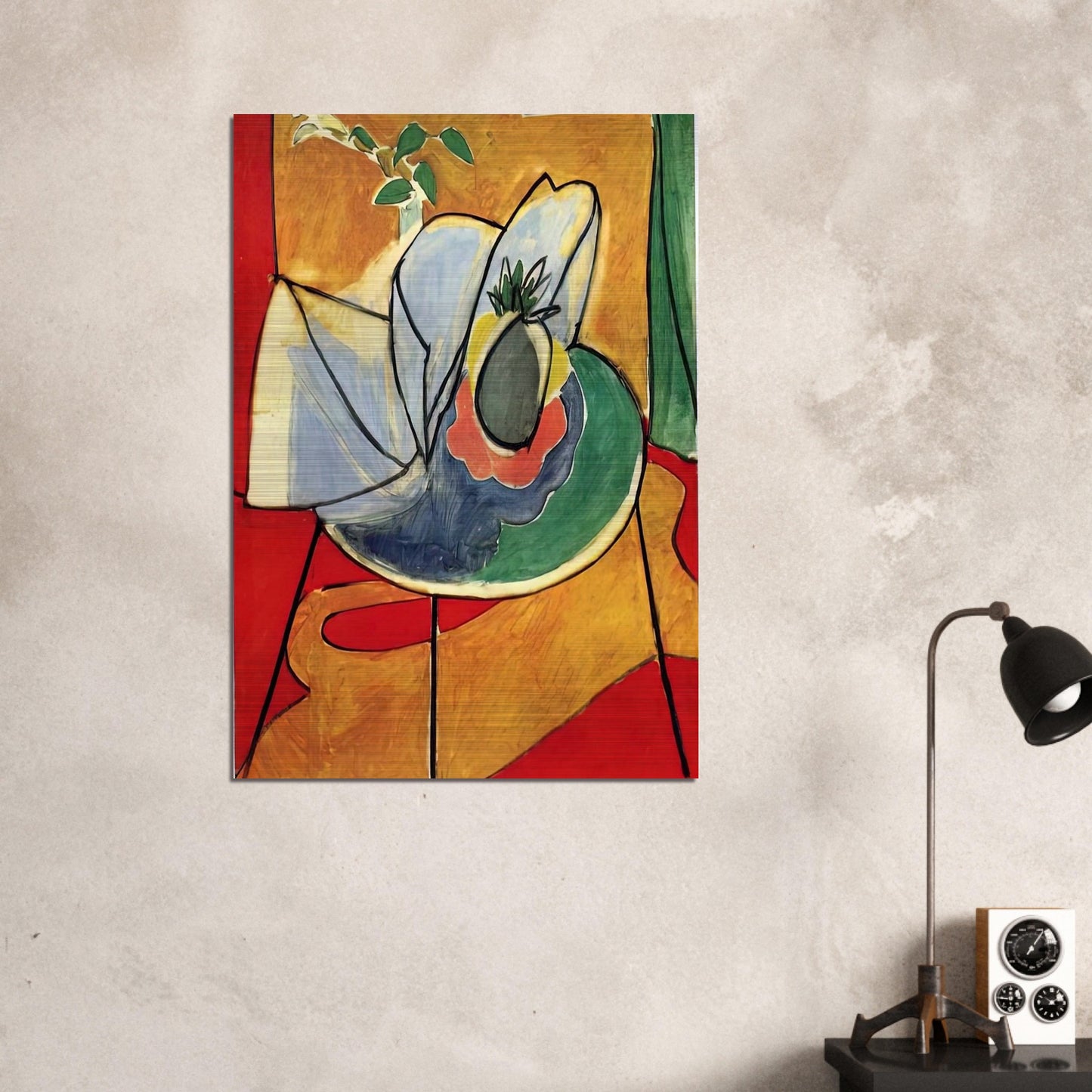 THE PINAPPLE 1948 - Henri Matisse Brushed Aluminum Print - 70x100 cm / 28x40 inches | Henri Matisse Aluminum Print | Henri Matisse Prints