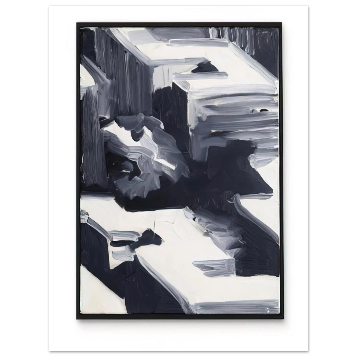 Gerhard Richter - TOWNSCAPE 1968 1  75x100 cm / 30x40inches Fine Art Poster