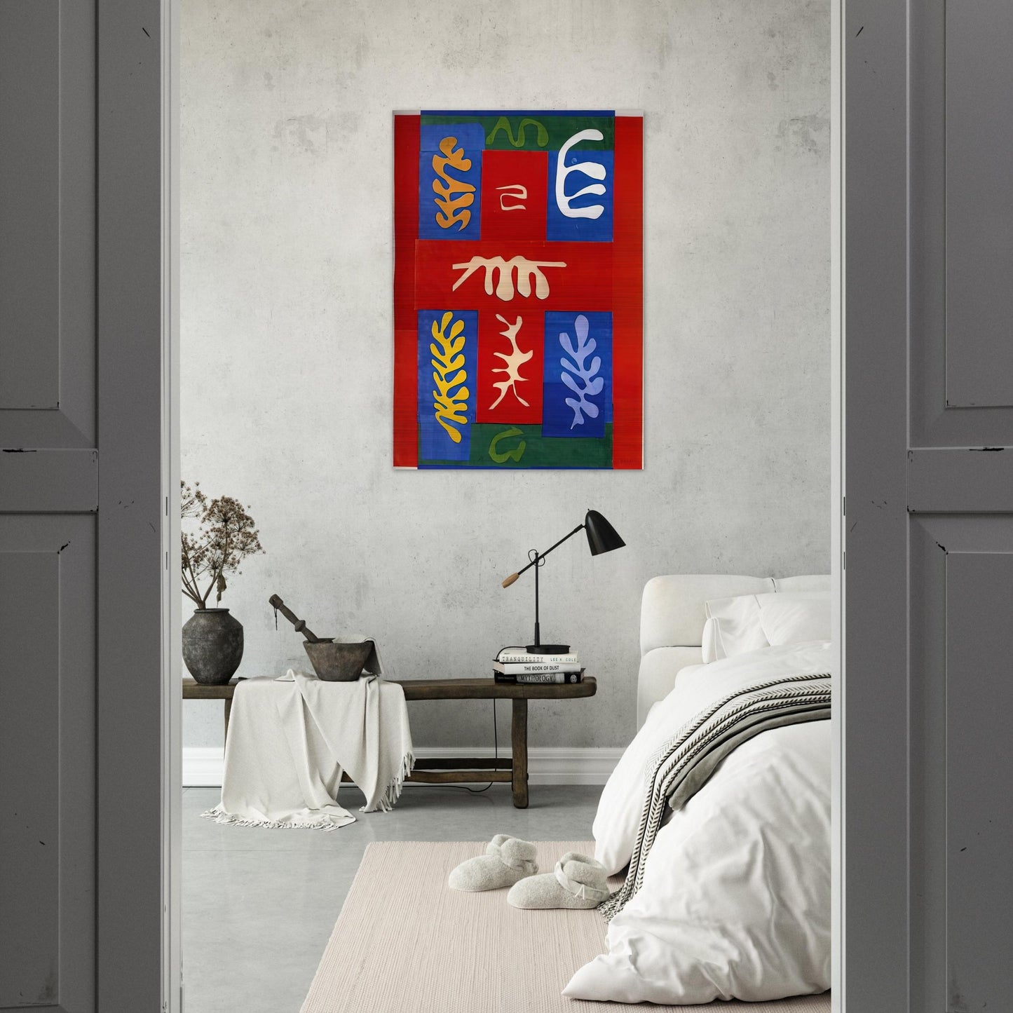 CUT OUTS 4 - Henri Matisse Brushed Aluminum Print - 70x100 cm / 28x40 inches | Henri Matisse Aluminum Print | Henri Matisse Prints