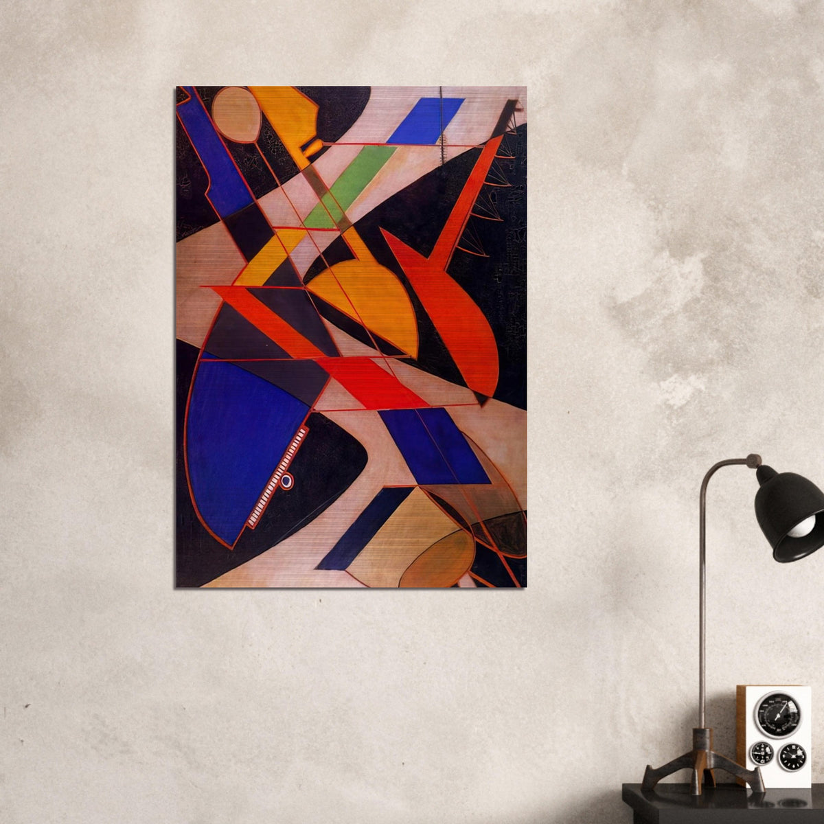 ORQUESTA SINFONICA 1916 - Man Ray Brushed Aluminum Print - 70x100 cm / 28x40 inches | Man Ray Aluminum Print | Man Ray Prints