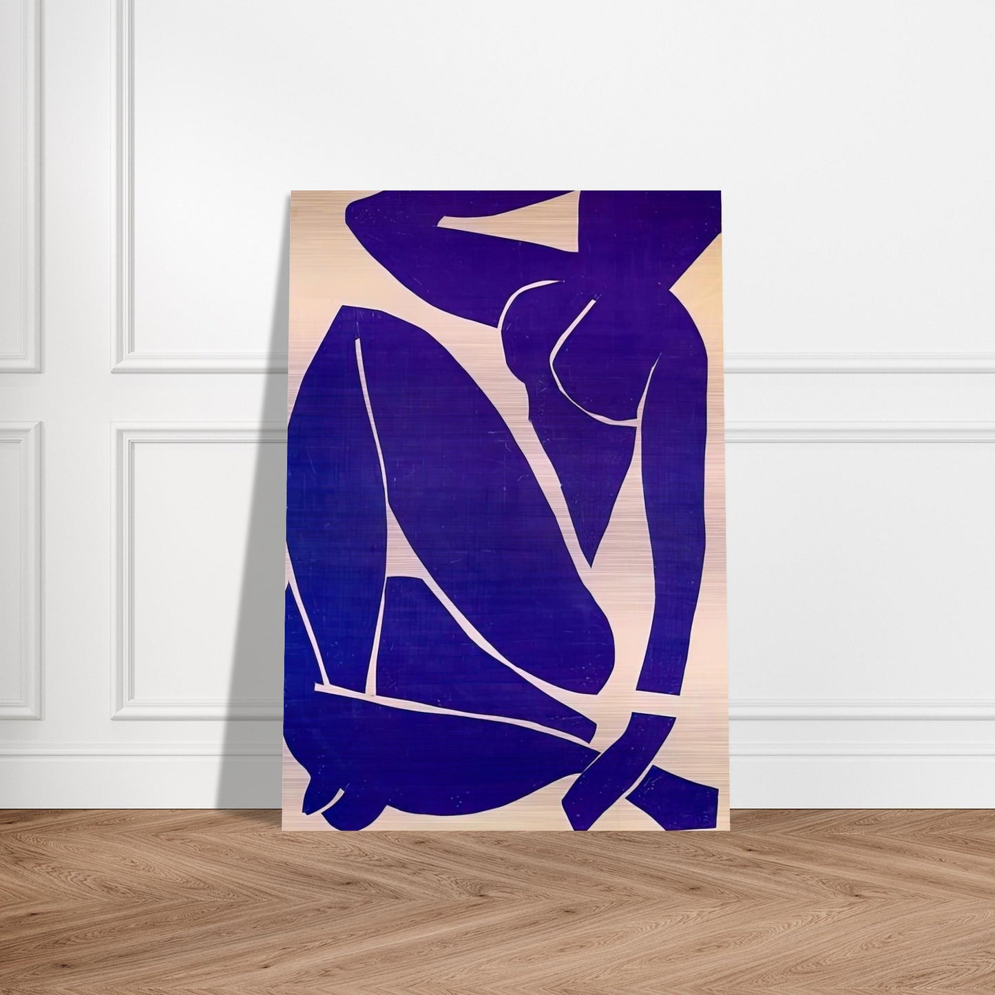 BLUE NUDE III 1952 - Henri Matisse Brushed Aluminum Print - 70x100 cm / 28x40 inches | Henri Matisse Aluminum Print | Henri Matisse Prints