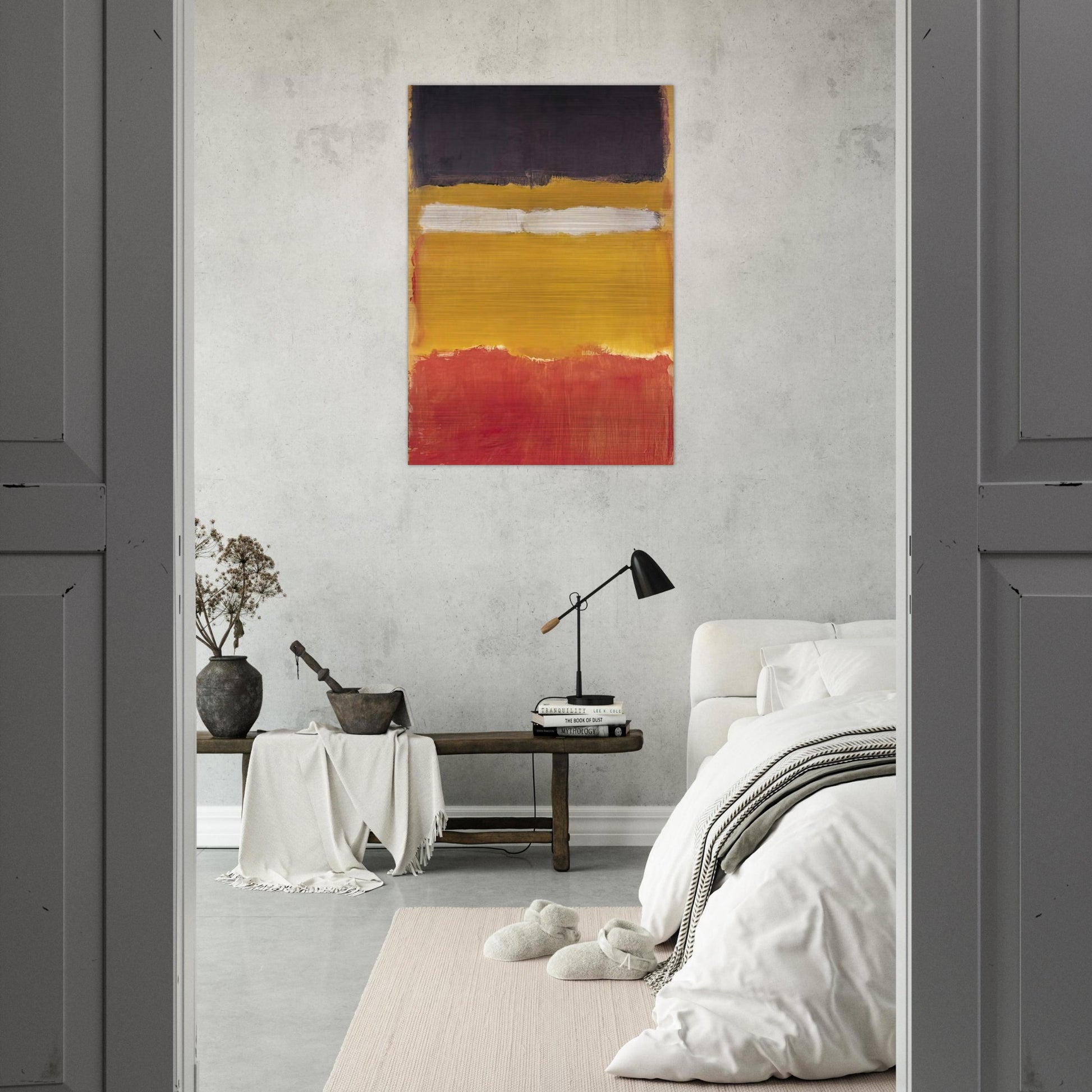 Number 24 Untitled - 1951 - Mark Rothko Brushed Aluminum Print - 70x100 cm / 28x40 inches | Mark Rothko Aluminum Print | Mark Rothko Prints