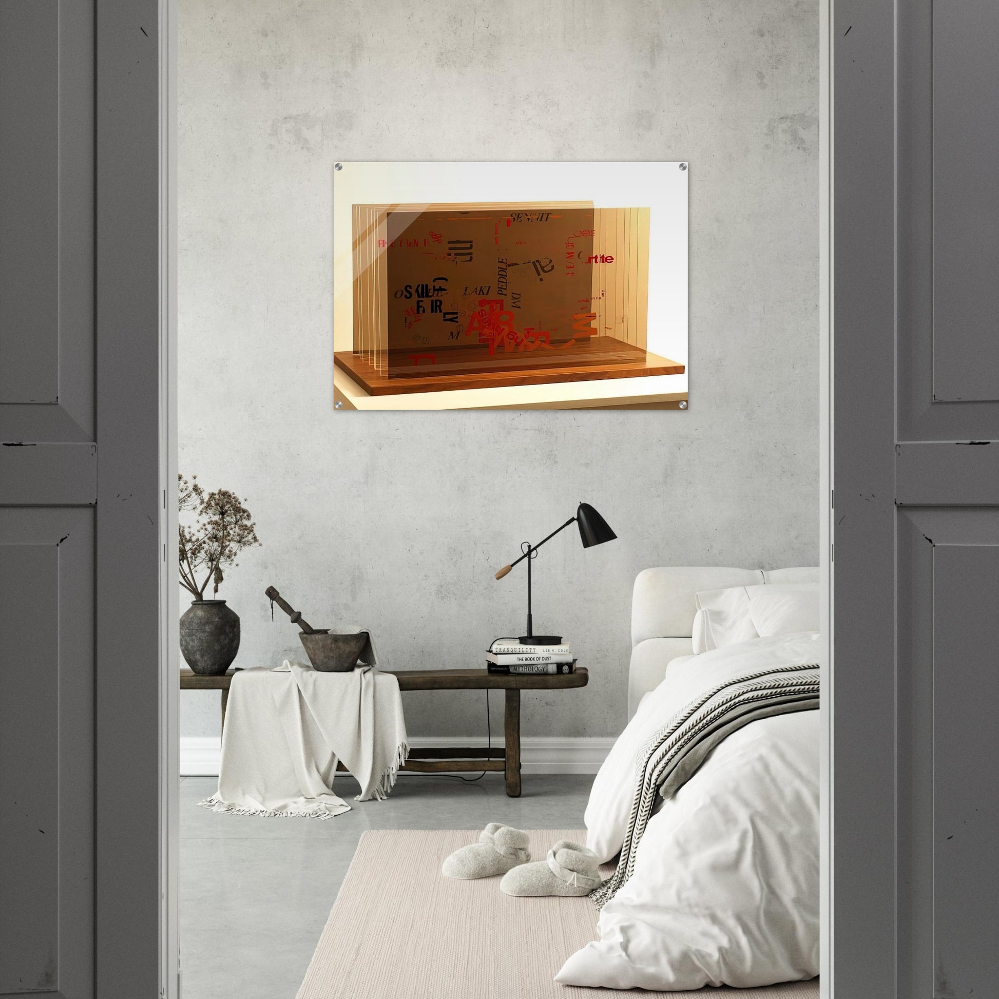 Not Wanting To Say Anything About Marcel, II - 1969 - John Cage Acrylic Print - 70x100 cm / 28x40″ inches