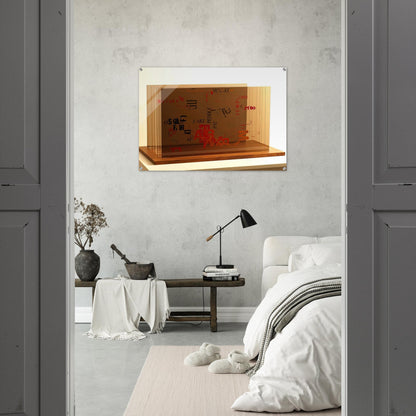 Not Wanting To Say Anything About Marcel, II - 1969 - John Cage Acrylic Print - 70x100 cm / 28x40″ inches