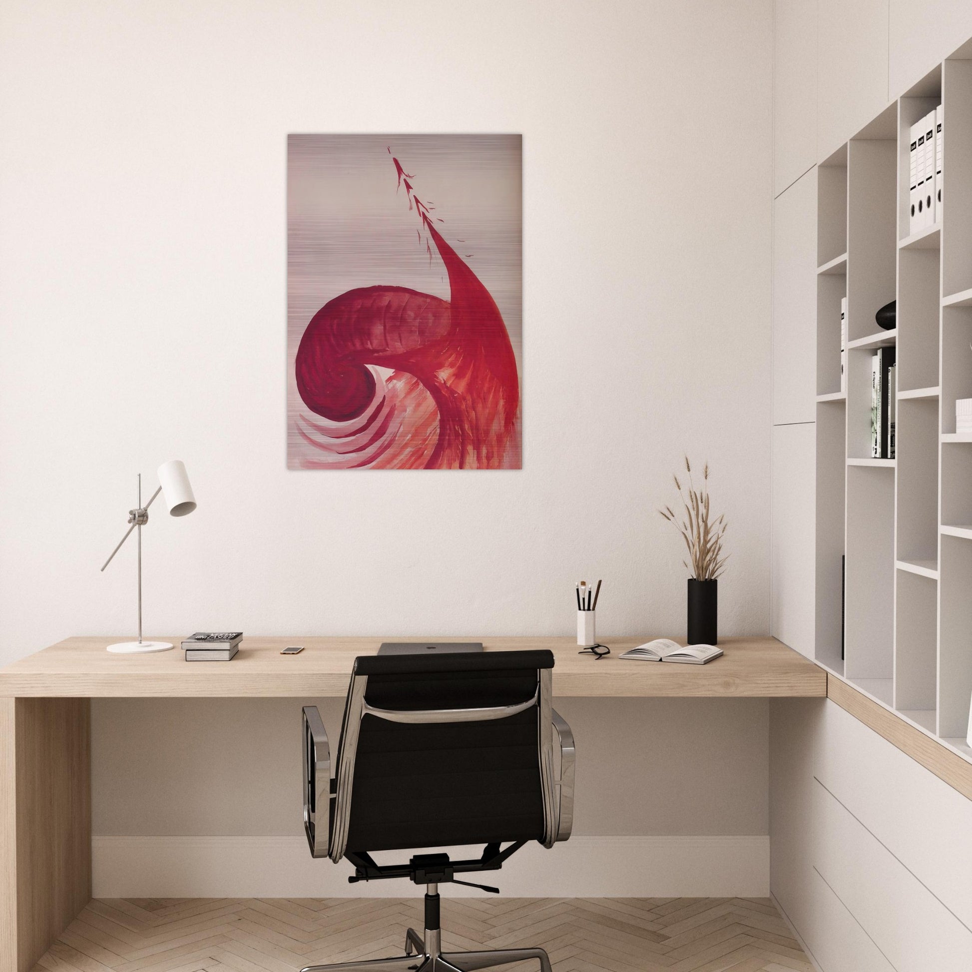 Lo Spirito - 1930 Italy - Benedetta Cappa Brushed Aluminum Print - 70x100 cm / 28x40 inches | Benedetta Cappa Aluminum Print | Benedetta Cappa Prints