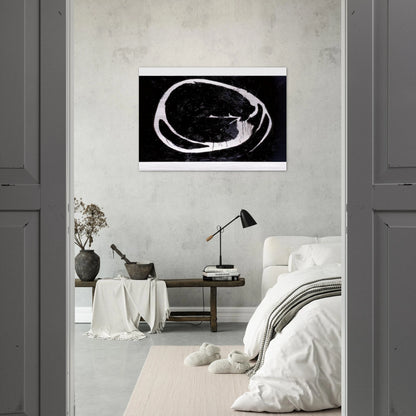 Untitled - 1962 - Jiro Yoshihara Brushed Aluminum Print - 70x100 cm / 28x40 inches | Jiro Yoshihara Aluminum Print | Jiro Yoshihara Prints