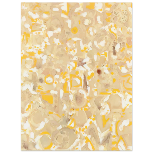 Lee Krasner - Hieroglyphs No. 12  75x100 cm / 30x40inches Fine Art Poster