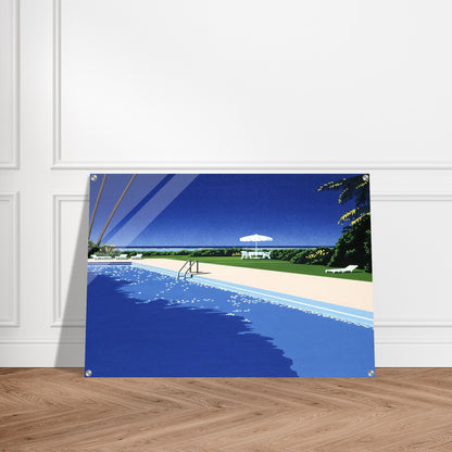 Deck - Hiroshi Nagai Acrylic Print - 70x100 cm / 28x40″ inches