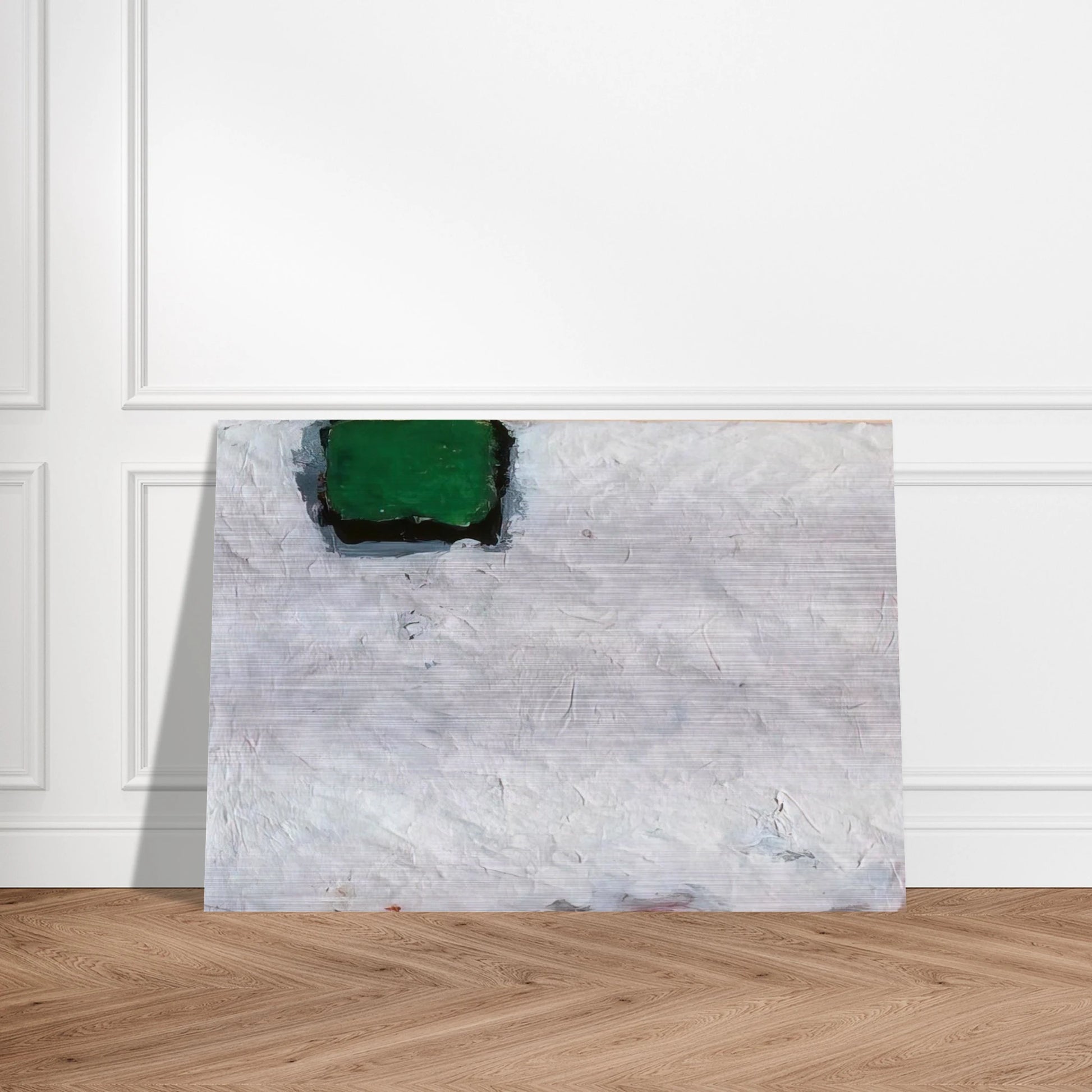 Untitled - 1959 - Robert Ryman Brushed Aluminum Print - 70x100 cm / 28x40 inches | Robert Ryman Aluminum Print | Robert Ryman Prints