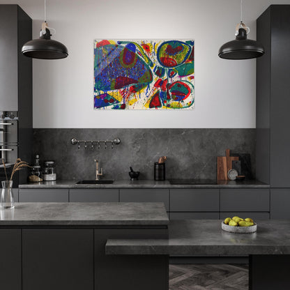 Variant III  from Bright Jade Ghost  - Sam Francis Acrylic Print - 70x100 cm / 28x40″ inches