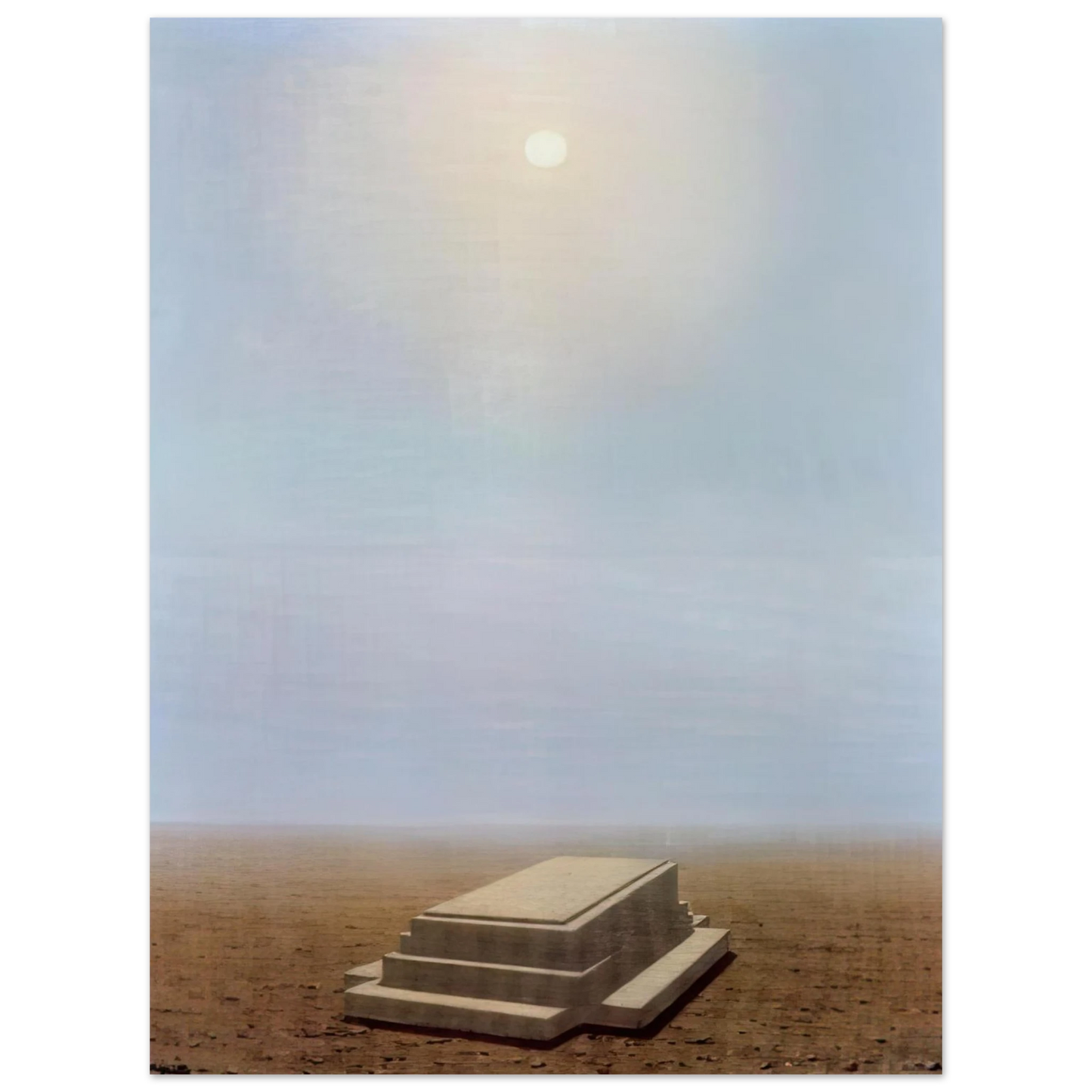 Rene Magritte - THE BEYOND 1938  75x100 cm / 30x40inches Fine Art Poster