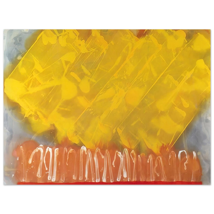 Albert Irvin - Cathay - 1979  75x100 cm / 30x40inches Fine Art Poster