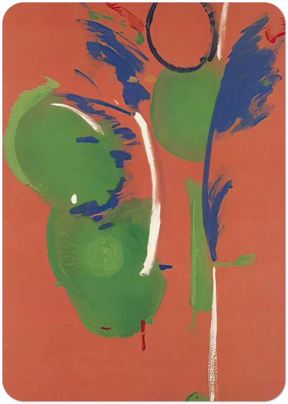 Mary, Mary - 1987 By Helen Frankenthaler Pack of 10 Post Cards | Helen Frankenthaler Post Cards | A6 (10.5 x 14.8 cm) - 4.1 x 5.8 inches