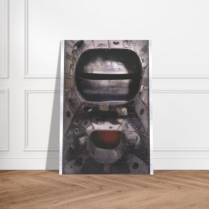 UNTITLED 1961 - Lee Bontecou Brushed Aluminum Print - 70x100 cm / 28x40 inches | Lee Bontecou Aluminum Print | Lee Bontecou Prints