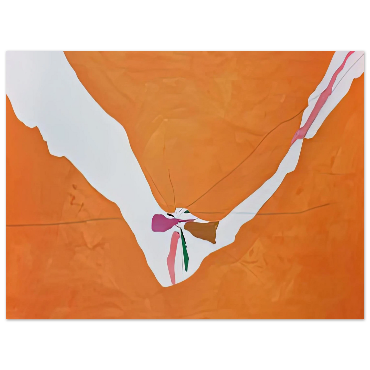 Helen Frankenthaler - Chairman of the Board, 1971- Wall Art - 30x40 cm / 12x16 inches - Premium Wooden Framed Poster With Fine Art Paper-canvas - Wood frame
