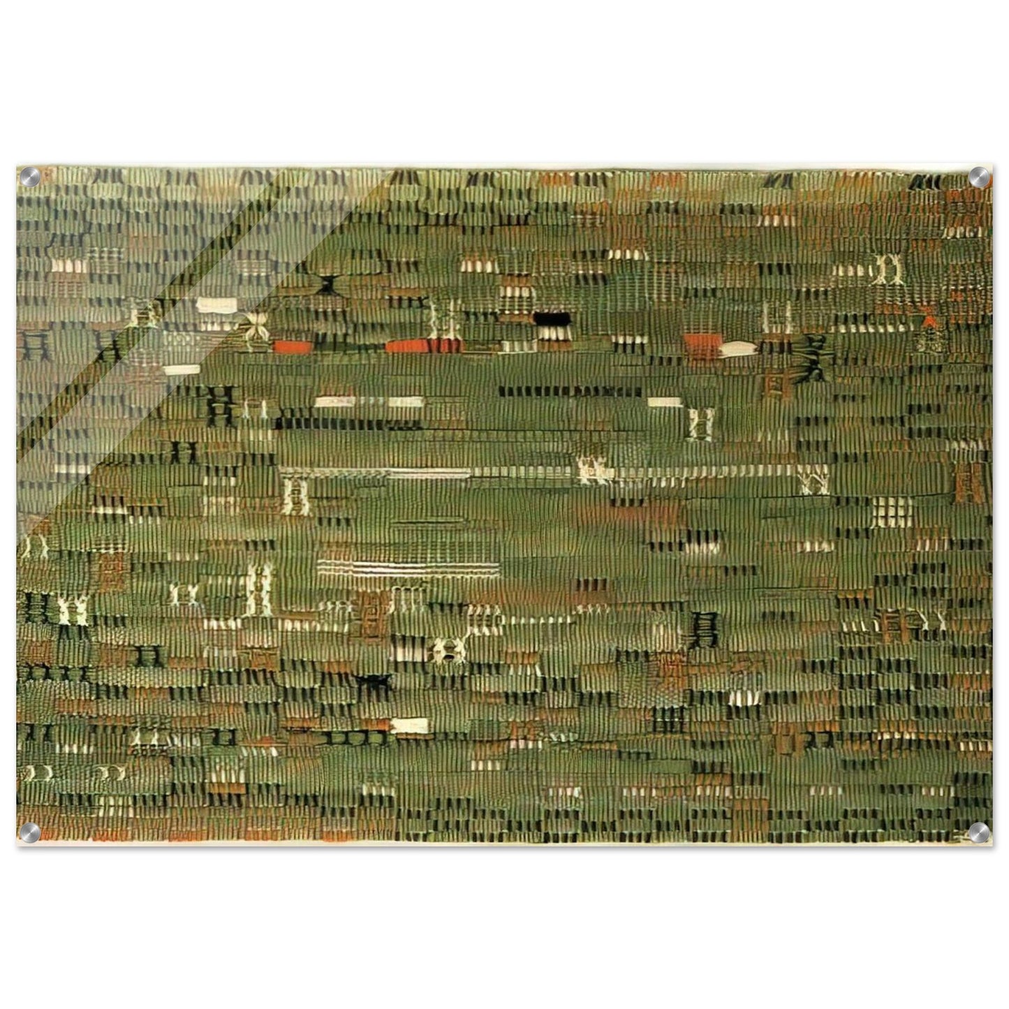 PASTURE 1958 - Anni Albers Acrylic Print - 70x100 cm / 28x40″ inches