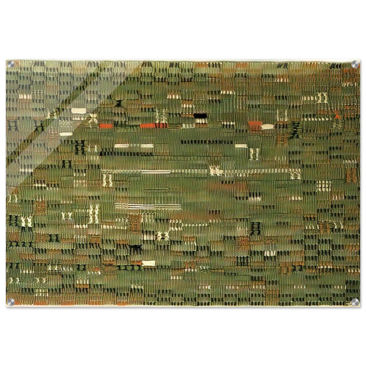 PASTURE 1958 - Anni Albers Acrylic Print - 70x100 cm / 28x40″ inches