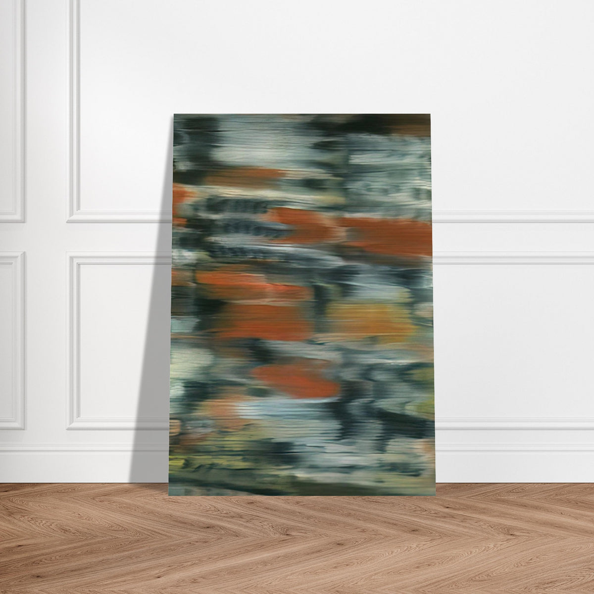 TOWNSCAPE PX 1968 - Gerhard Richter Brushed Aluminum Print - 70x100 cm / 28x40 inches | Gerhard Richter Aluminum Print | Gerhard Richter Prints