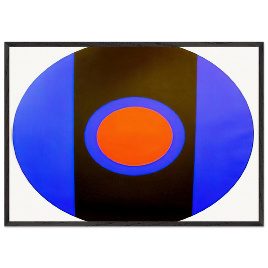 Socrates - 1962 - Alexander Liberman 70x100 cm / 28x40 inches Framed Art Print – Black Wooden Frame