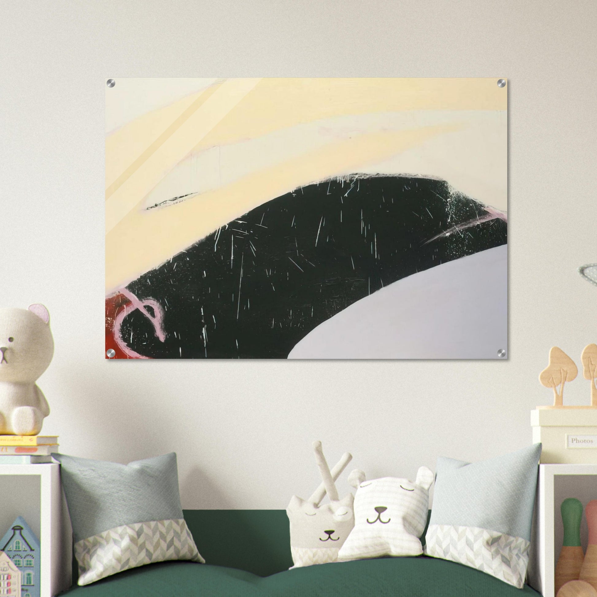 Acheron - 1971 - Norman Bluhm Acrylic Print - 70x100 cm / 28x40″ inches