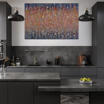Celebration, Birth - 1976 - Richard Pousette-Dart Art Prints - 100x150 cm / 40x60″ inches | Richard Pousette-Dart Poster | Richard Pousette-Dart Prints