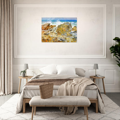 Surf, Appledore - Childe Hassam Acrylic Print - 70x100 cm / 28x40″ inches