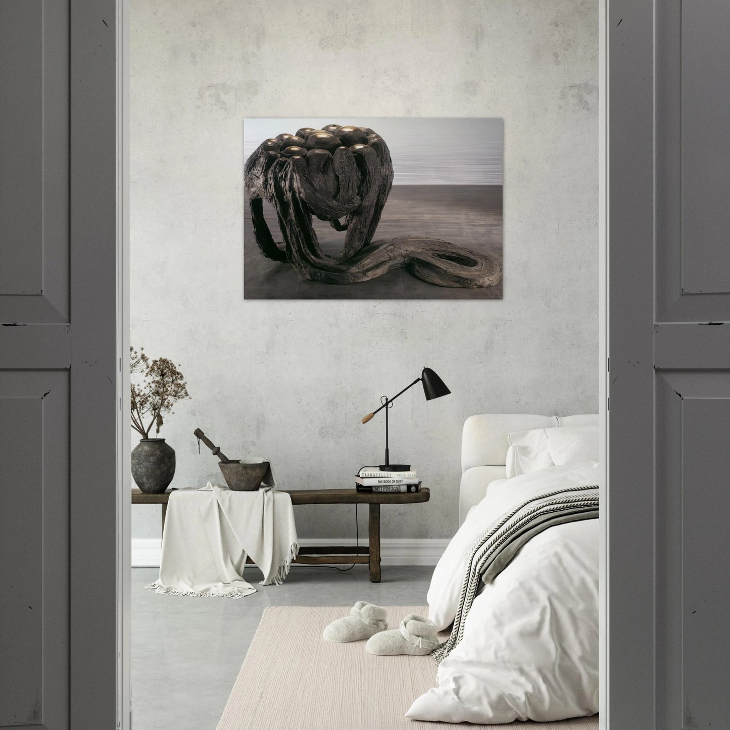 AVENZA REVISITED II 1969 - Louise Bourgeois Brushed Aluminum Print - 70x100 cm / 28x40 inches | Louise Bourgeois Aluminum Print | Louise Bourgeois Prints