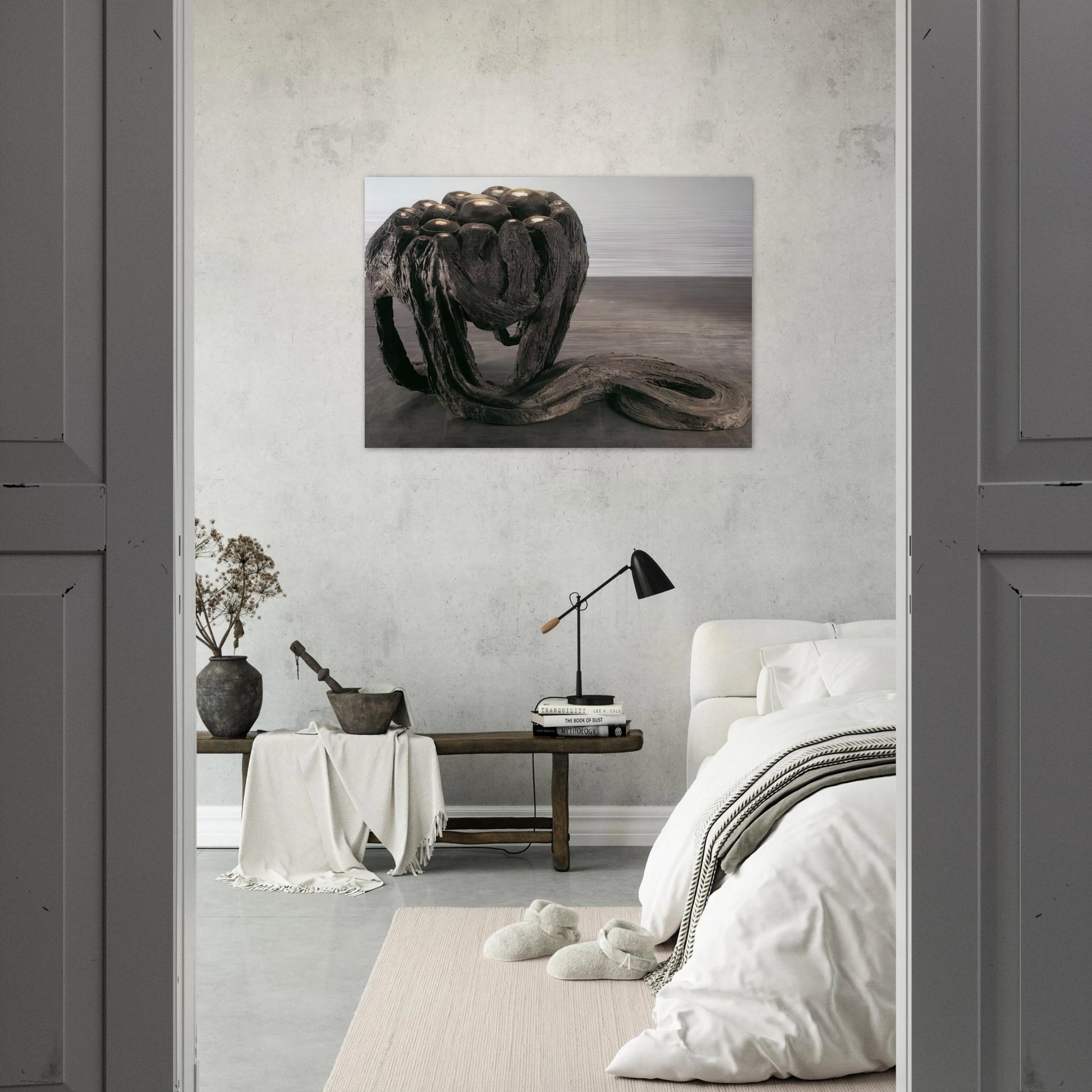 AVENZA REVISITED II 1969 - Louise Bourgeois Brushed Aluminum Print - 70x100 cm / 28x40 inches | Louise Bourgeois Aluminum Print | Louise Bourgeois Prints