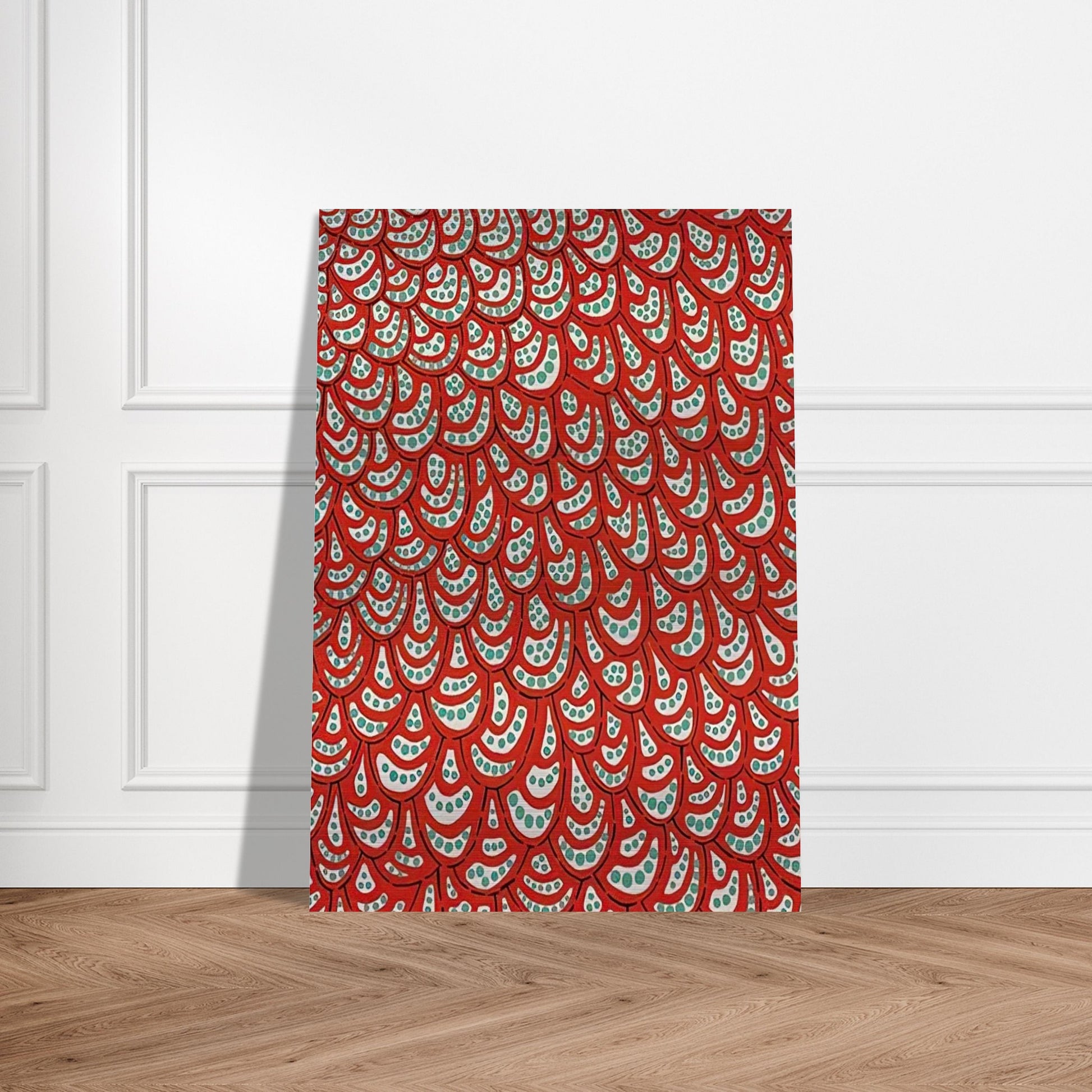 PETALS 1988 - Yayoi Kusama Brushed Aluminum Print - 70x100 cm / 28x40 inches | Yayoi Kusama Aluminum Print | Yayoi Kusama Prints