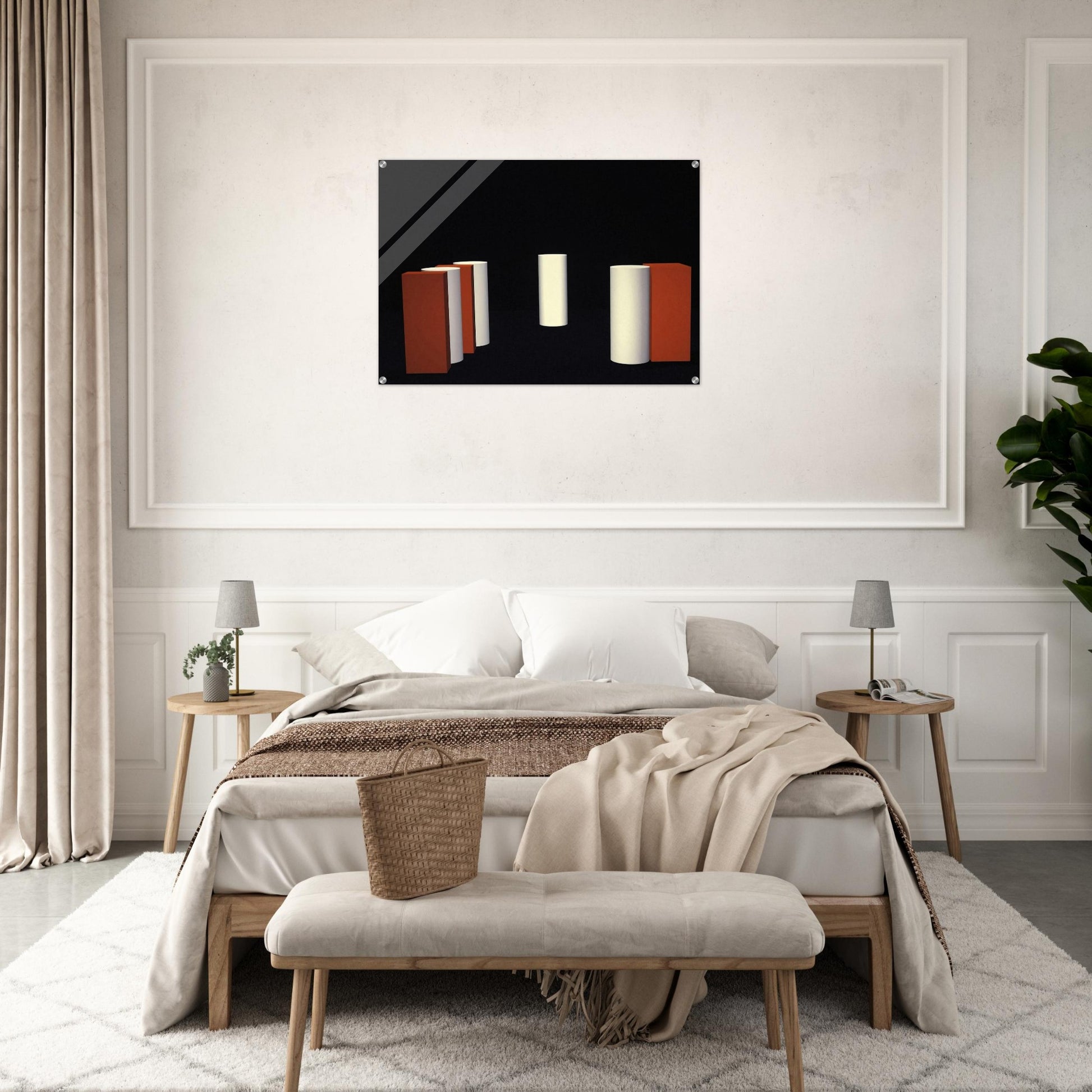 Ballet Neoconcreto # 1 - 1958 - Lygia Pape Acrylic Print - 70x100 cm / 28x40″ inches
