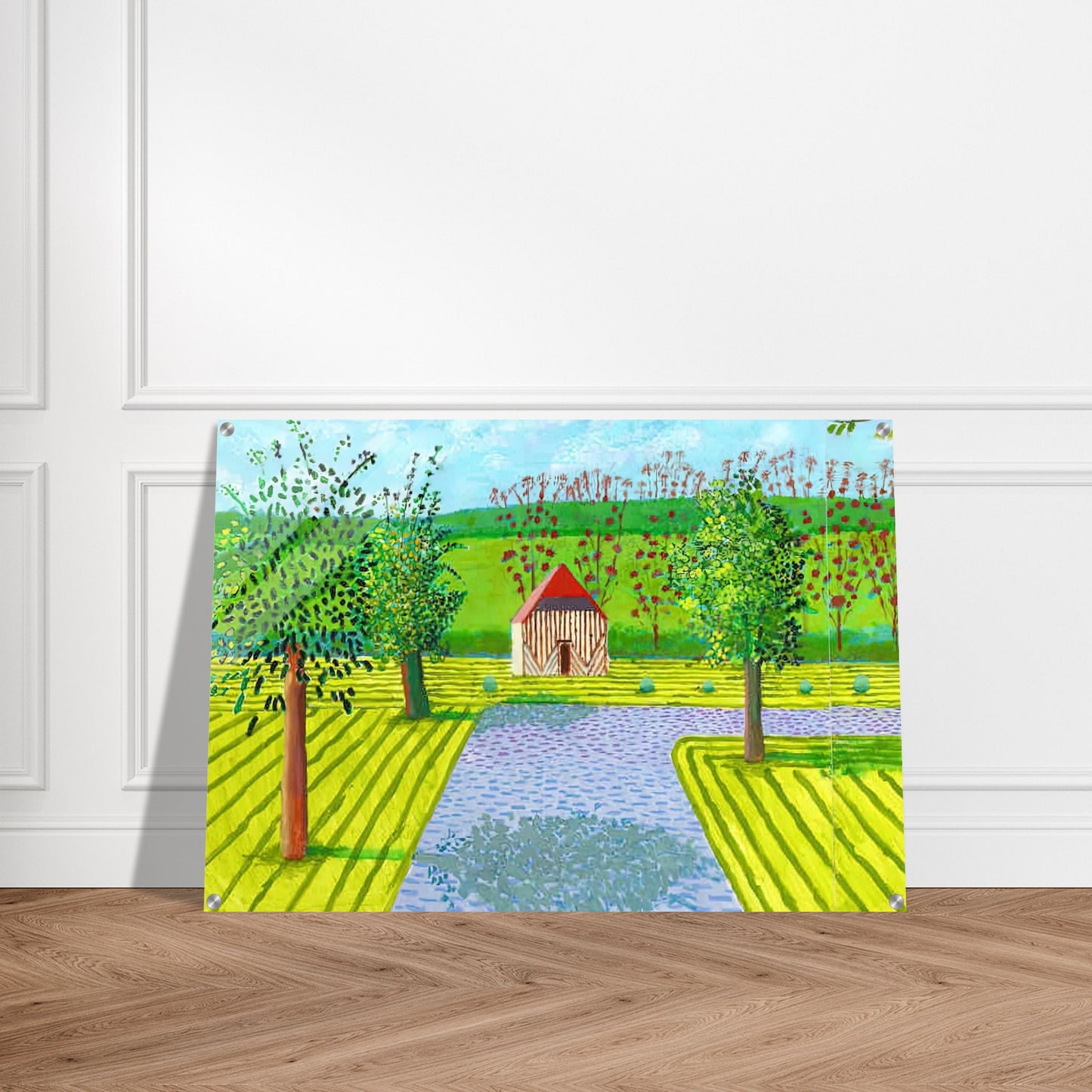 David Hockney - David Hockney Acrylic Print - 70x100 cm / 28x40″ inches | David Hockney Art | Artwork by David Hockney