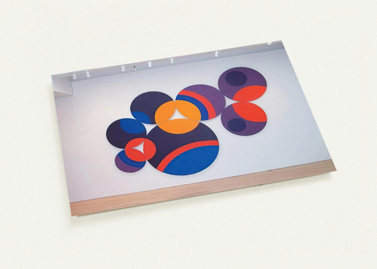 Constellation Twelve Circles - 1969 By Leon Polk Smith Pack of 10 Post Cards | Leon Polk Smith Post Cards | A6 (10.5 x 14.8 cm) - 4.1 x 5.8 inches