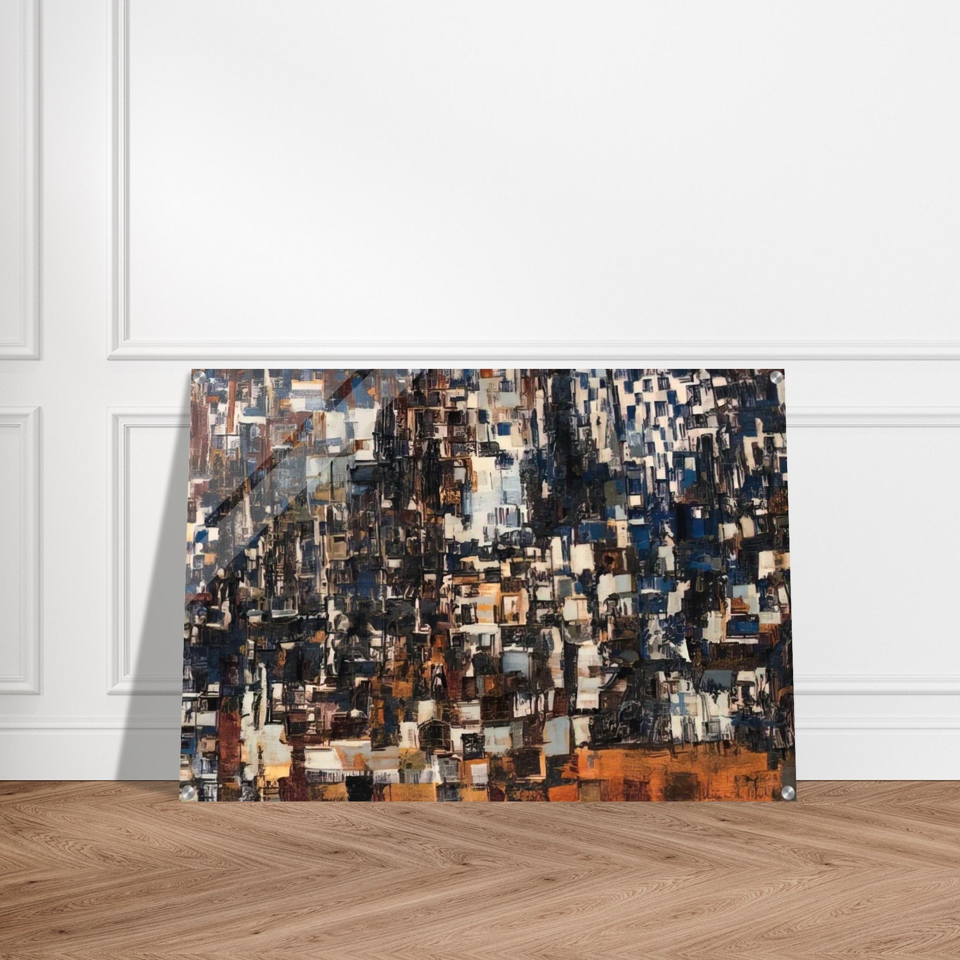 Danse - Tachisme - Maria Helena Vieira da Silva Acrylic Print - 70x100 cm / 28x40″ inches
