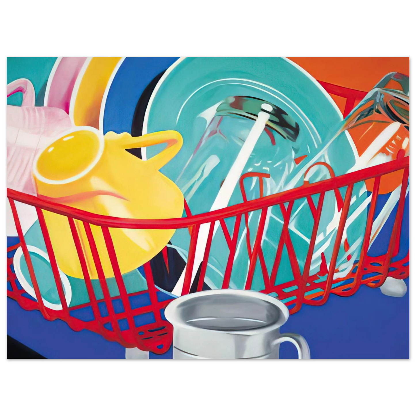James Rosenquist - Dishes  75x100 cm / 30x40inches Fine Art Poster